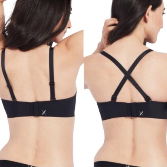 Knix Evolution Bra Padded Size 5 Black Versatile Straps Cross - Picture 2 of 8